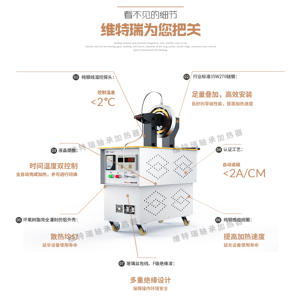 轴承电磁感应加热器